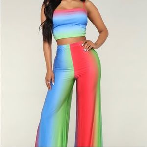 Ombre Two Piece Set
